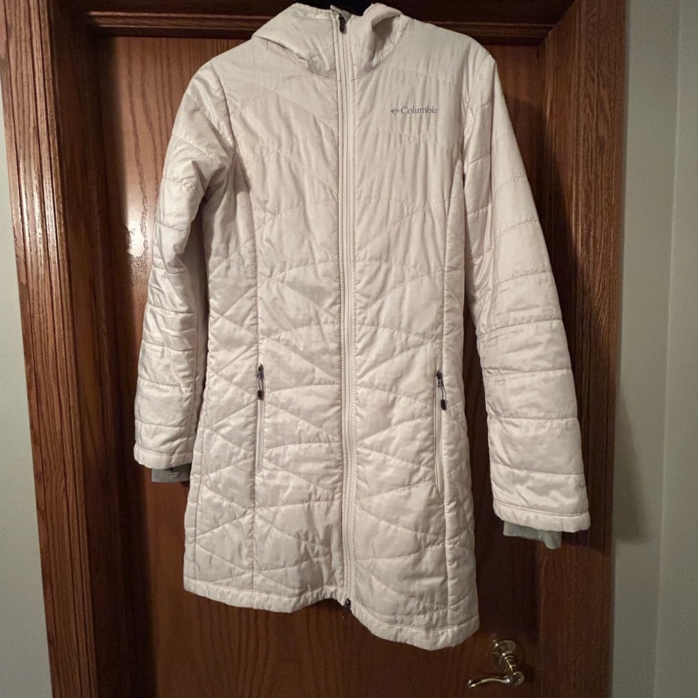 Columbia Women's Snowy Off White Jacket- small